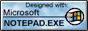 Notepad badge